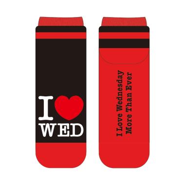 バッタ屋 by STAYMELLOW /I♡WED靴下(BLACK)