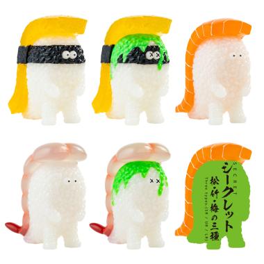 千値練 /寿司怪獣 スシエルエー リアル寿司サイズ フィギュアコレクション2（6個入BOX）