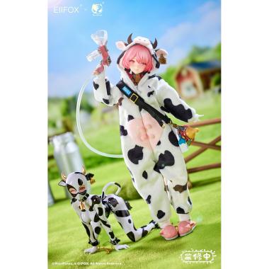 Bear Panda x EIIFOX 1/8 乳牛 MOMO 完成品アクションフィギュア / Bear Panda